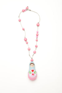 Babushka Doll necklace