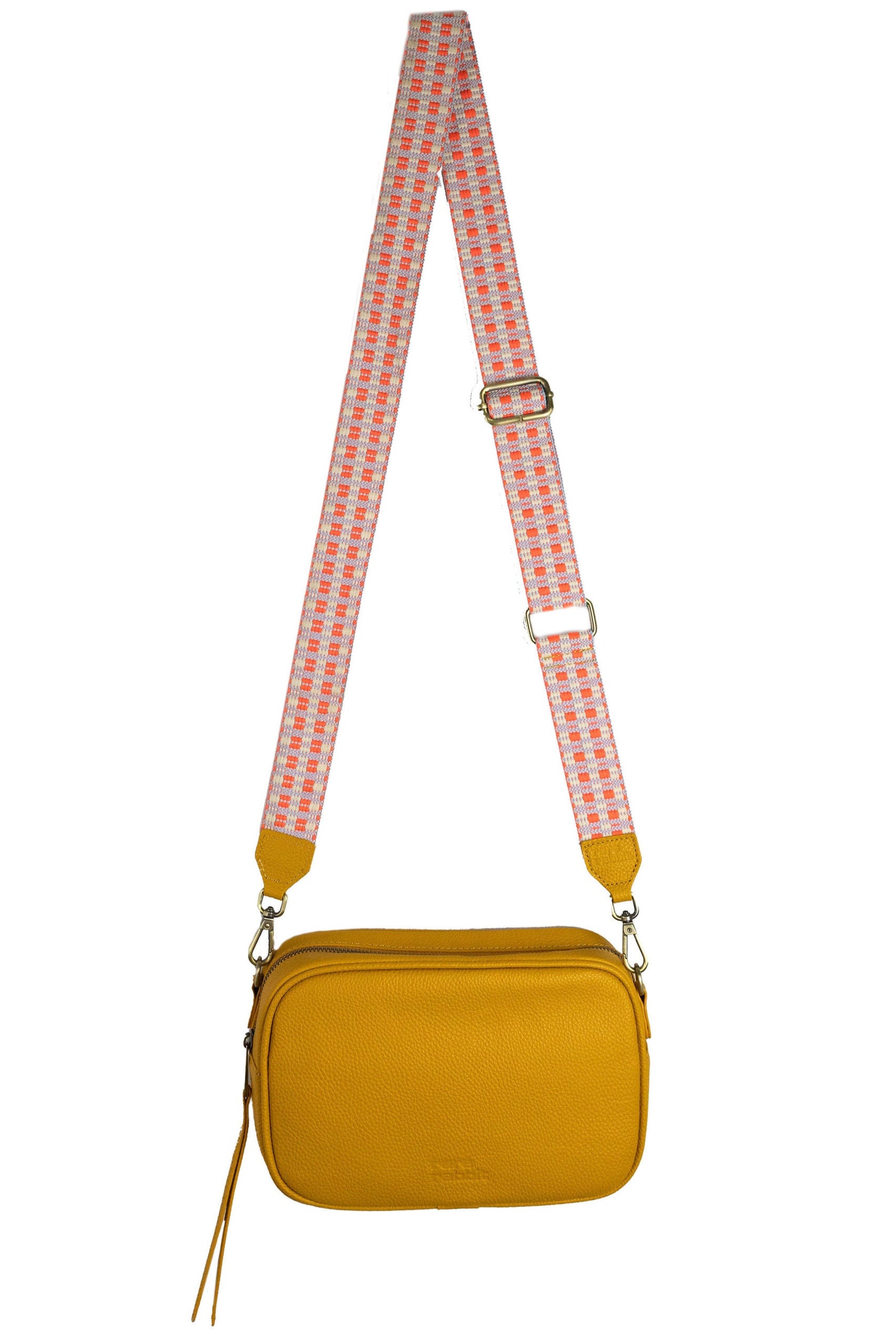 Rosie Crossbody Bag with 2 Straps, 2nd Edition (Mustard)