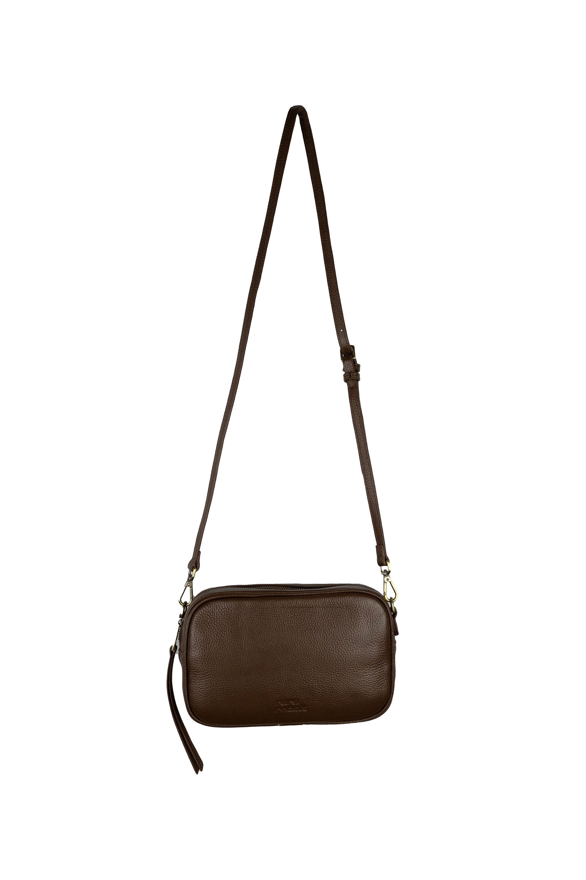Rosie Crossbody Bag with 2 Straps, 2nd Edition (Chocolate)