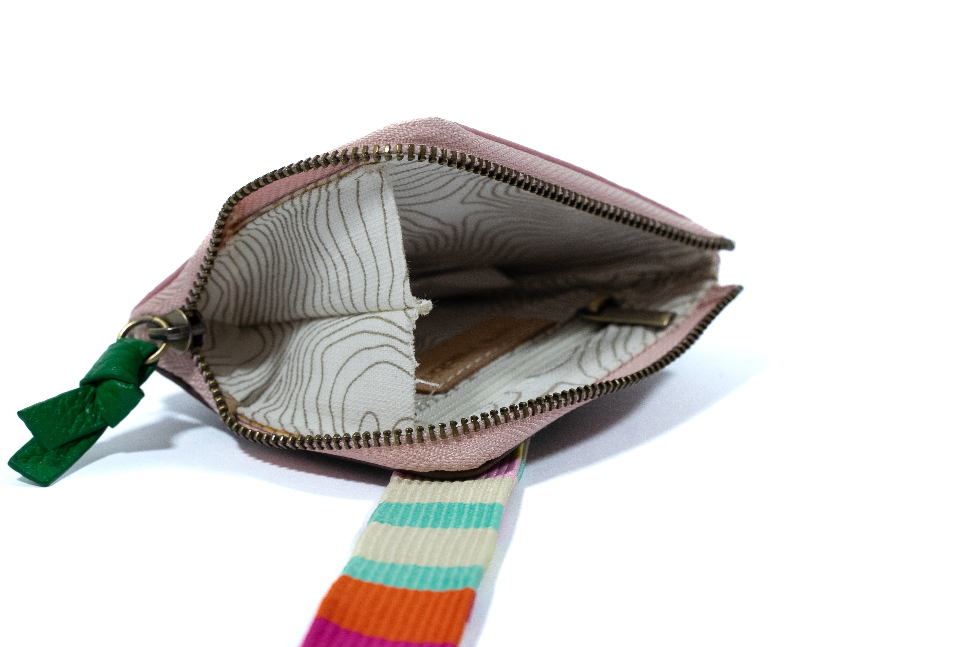 Lulu Coin Purse with Strap (Rose/Multi)