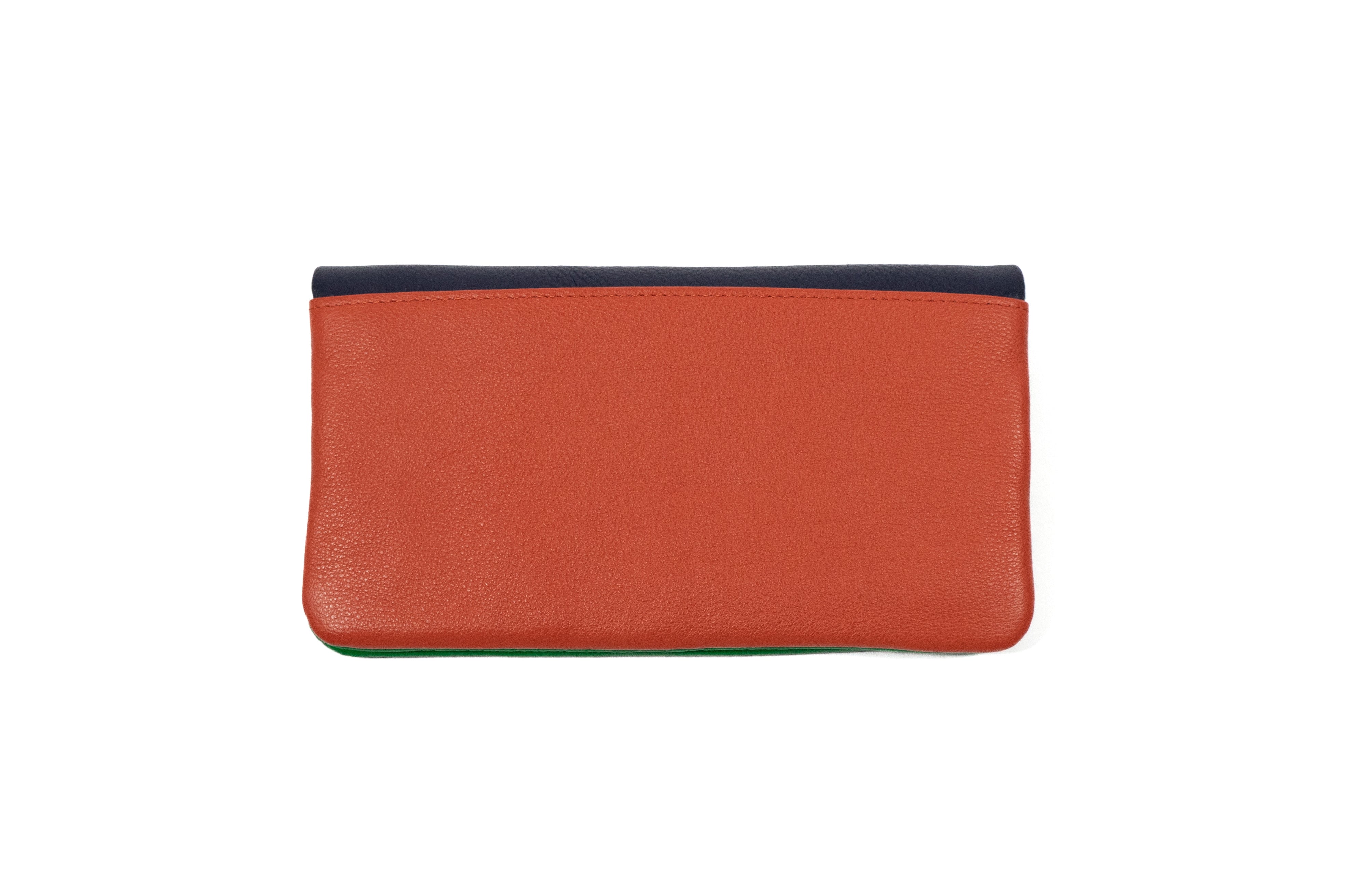 Voyager II Multi leather large wallet (Multi/Navy)