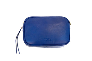 Rosie Crossbody Leather Bag  2nd Edition (Blue)