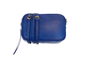 Rosie Crossbody Leather Bag  2nd Edition (Blue)