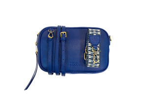 Rosie Crossbody Leather Bag  2nd Edition (Blue)