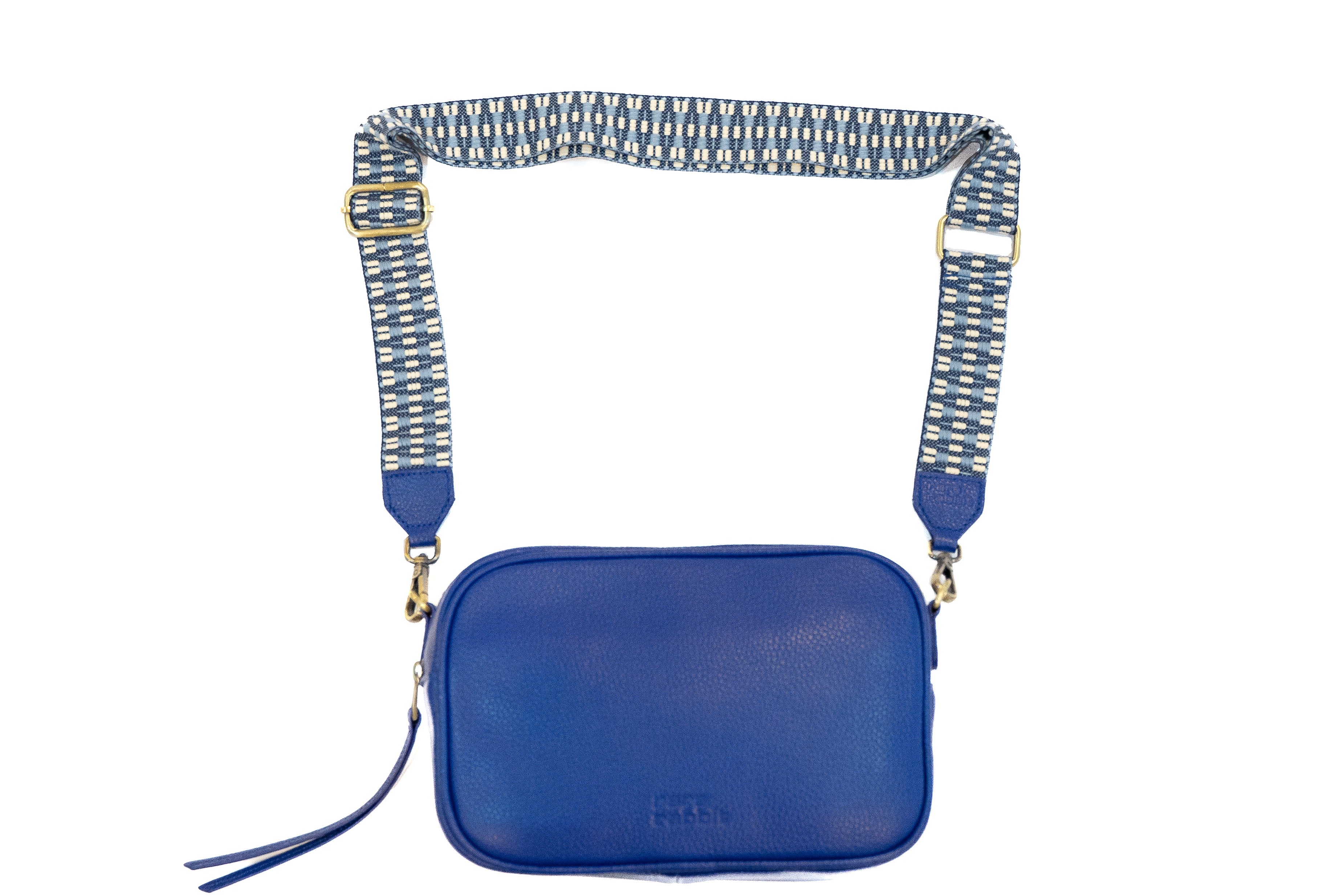 Rosie Crossbody Leather Bag  2nd Edition (Blue)