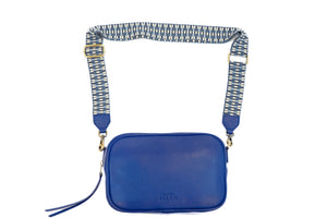 Rosie Crossbody Leather Bag  2nd Edition (Blue)