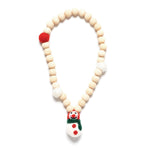 Snowman necklace