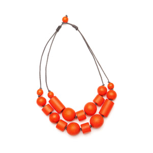 Ball and Tube necklace
