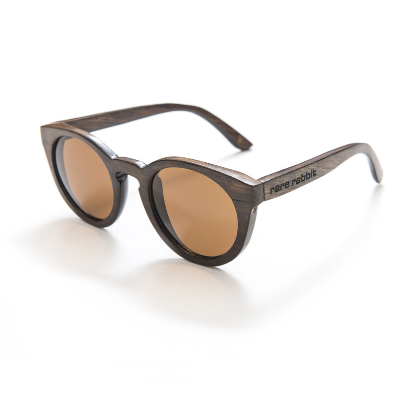 Honey wood sunglasses, polarised (dark natural)