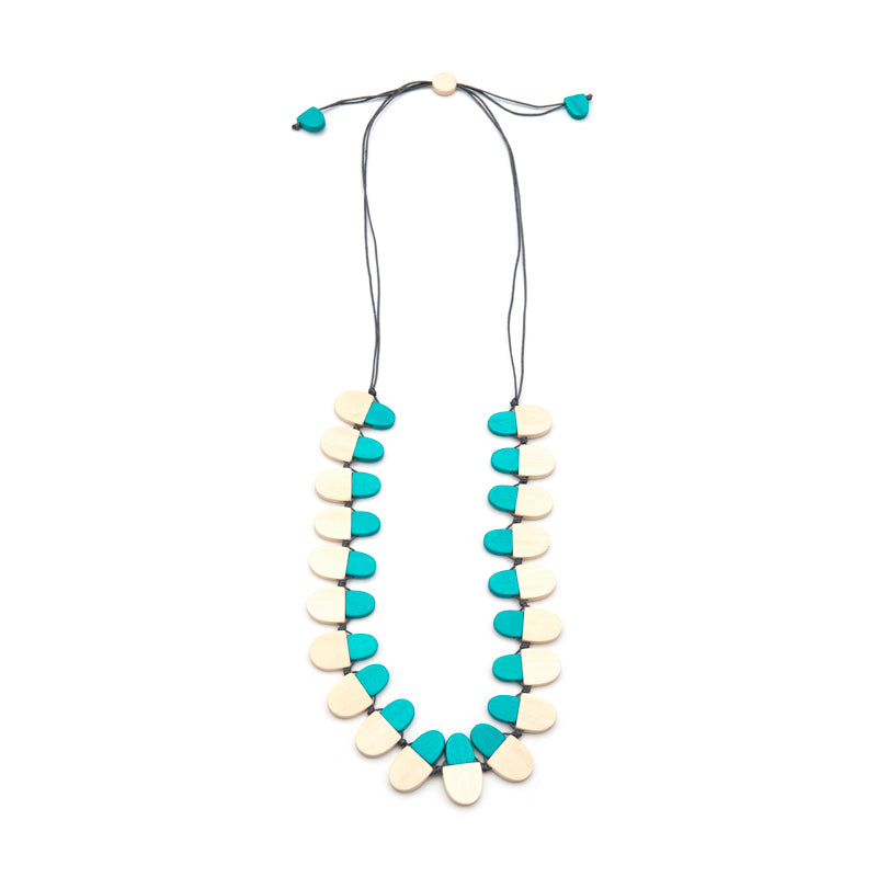 Two-tone Mixed Hills necklace