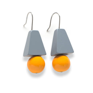 Accented drop earring