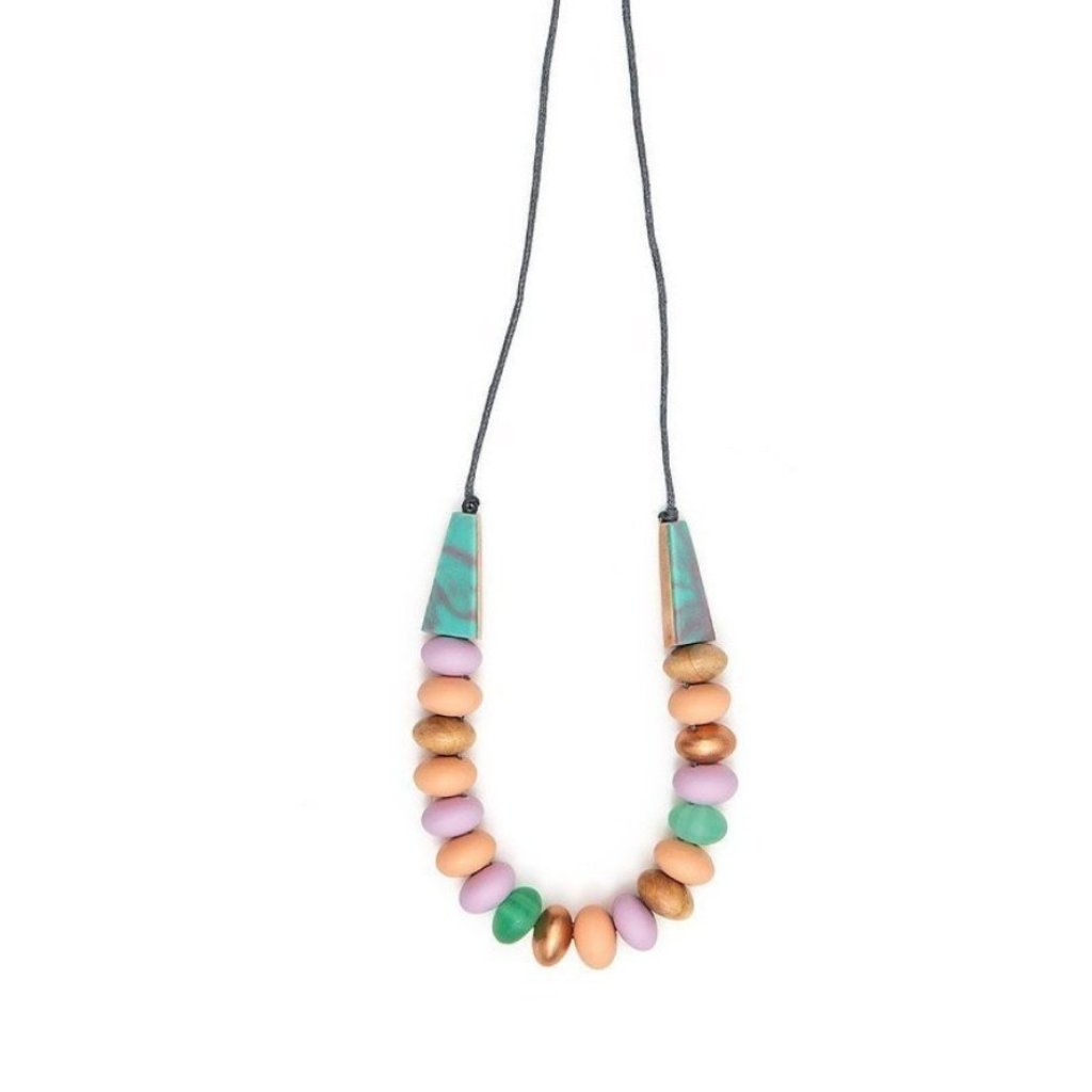 Marbled Mentos necklace