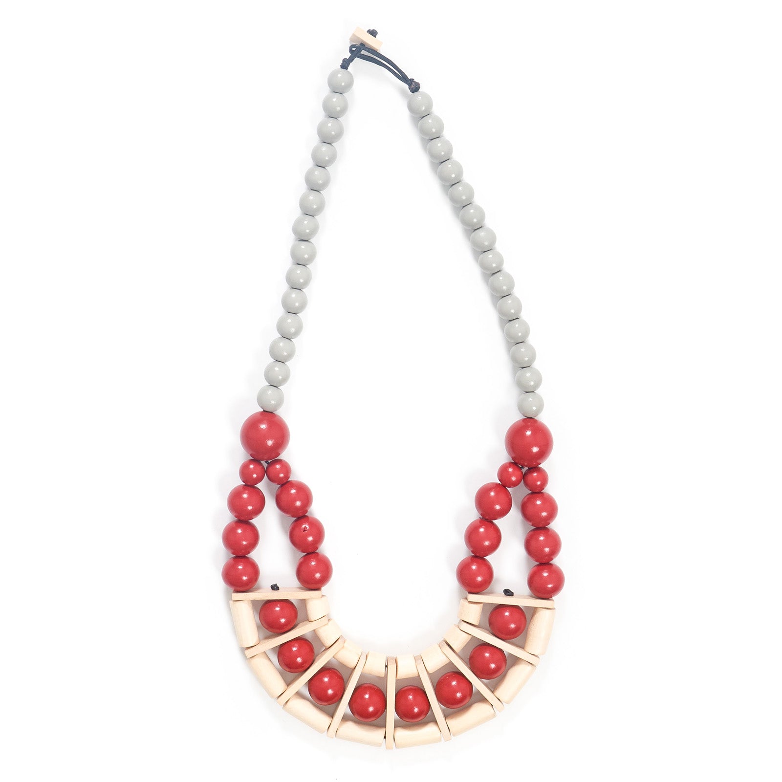 Compartmental necklace