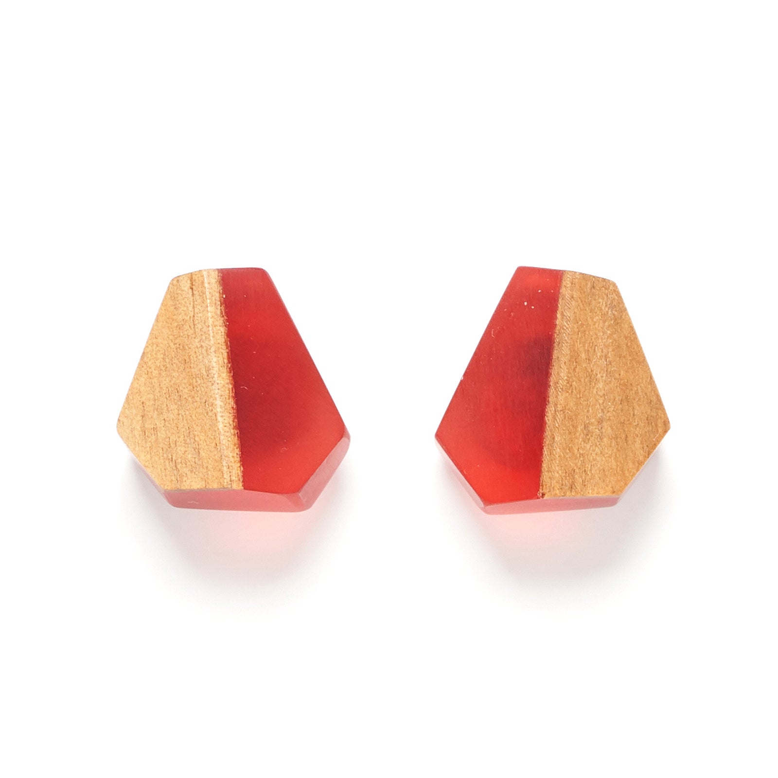 Faceted Moth stud