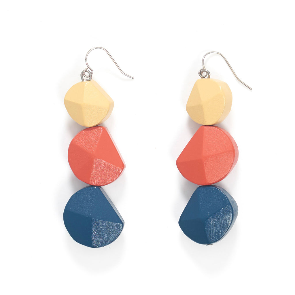 Eyelet Triple Drop Earring – Rare Rabbit