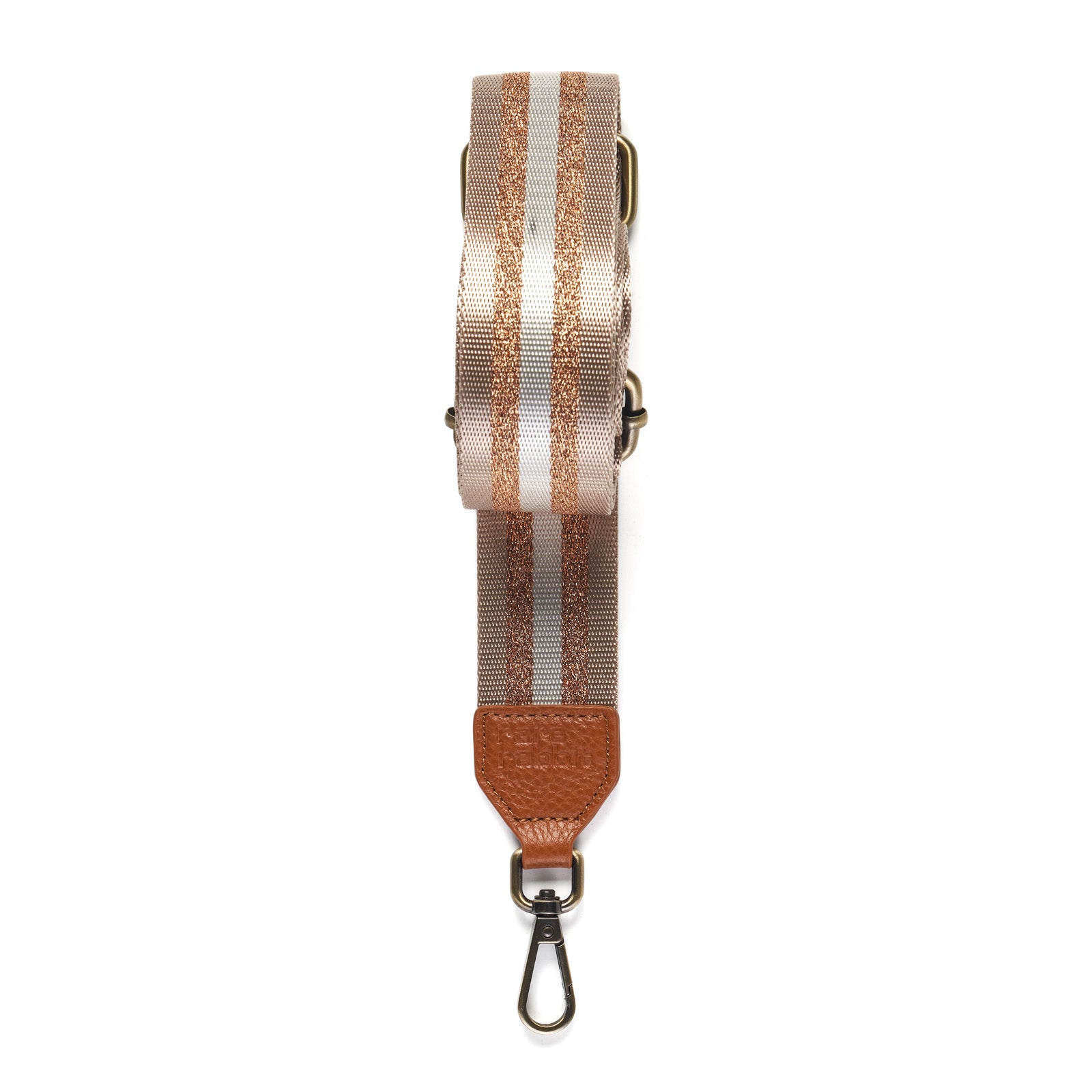 Leather Crossbody Strap with RR Card & Cotton Cord