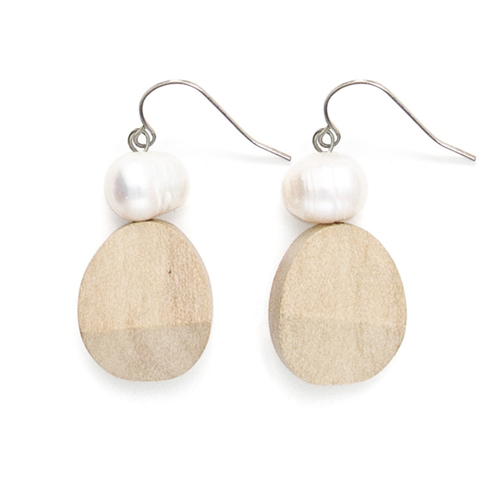 Fat Teardrop Drop Earrings