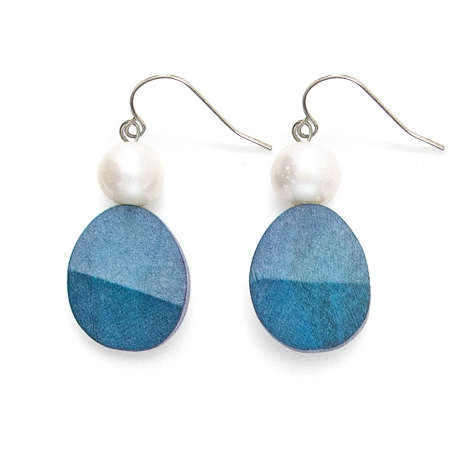 Fat Teardrop Drop Earrings