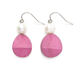 Fat Teardrop Drop Earrings