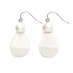 Fat Teardrop Drop Earrings